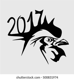 rooster vector