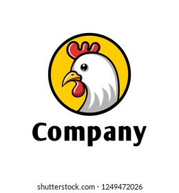 Rooster vector logo
