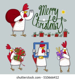 roosters set