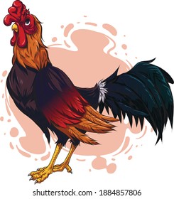 The Roosters Vector Fullcolor easy post