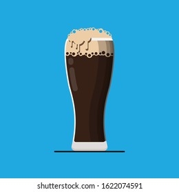 Root Beer Mug. Vector Illustration.