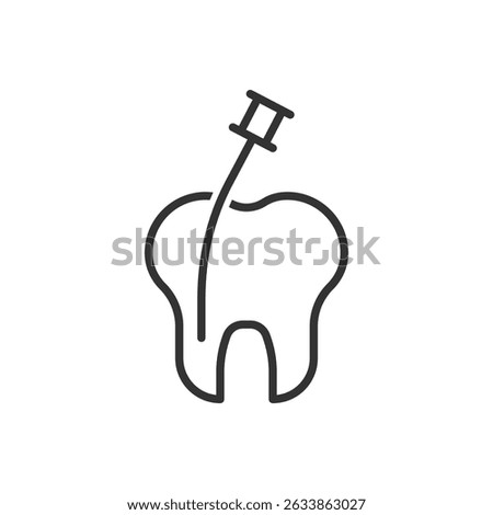 Root Canal Icon - Tooth And Teeth Icon