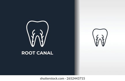 Ilustração De Símbolo Isolado De Vetor, Ícone Ou Sinal De Logotipo Do Canal Raiz