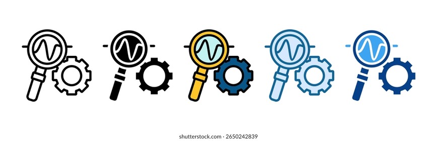 Root Cause Analysis Icon Set Multiple Style Collection