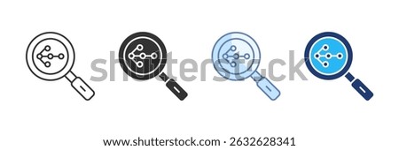 Root Cause Analysis Icon Set Multiple Style Collection