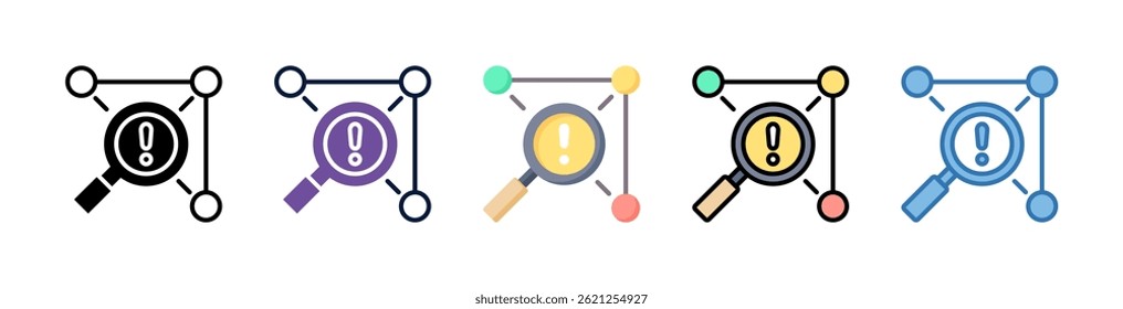 Root Cause Icon Element For Design