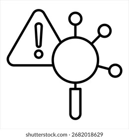 Illustrationsvektor für das Kontursymbol "Stamm"