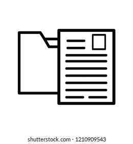 Root directory vector icon