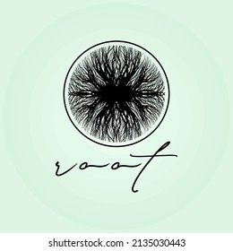 root logo icon on white background