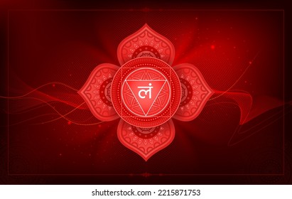 Root or Muladhara Chakra-vector Symbol design