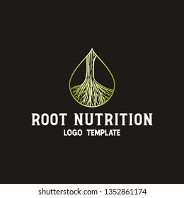 Root Nutrition Logo Template