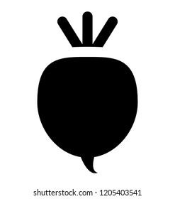 
A root vegetable in reddish color used after cooking in meals
