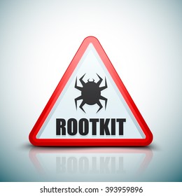 Rootkit Hazard sign