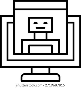 Rootkit vector icon. Can be used for printing, mobile and web applications.
