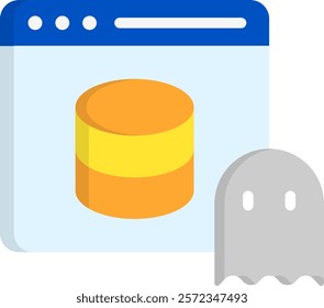 Rootkits Icon Flat Vector Illustration