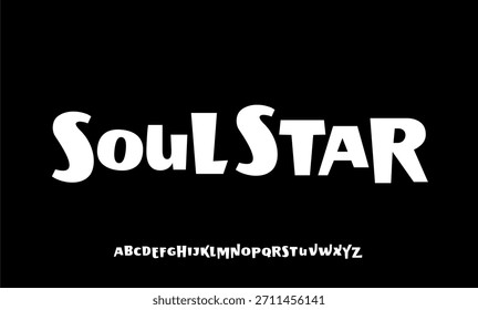 roovy Font. Graffiti Font. Creative Hand Drawn Uppercase .Street Art Classic Lettering Fashion Designs Typography modern serif vector illustration