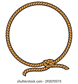 how to draw a rope border