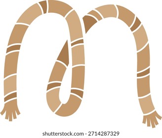 Rope Concept Letter M Logo