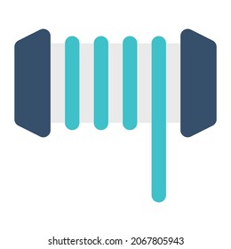 cuerda para icono de construcción línea directa