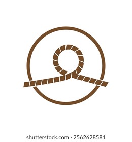 Rope Design Drawing Logo Illustration