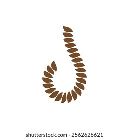 Rope Design Drawing Logo Illustration