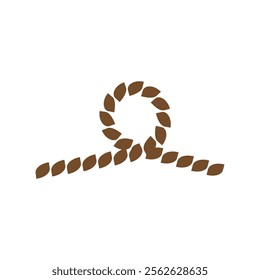 Rope Design Drawing Logo Illustration
