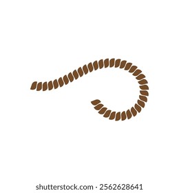 Rope Design Drawing Logo Illustration