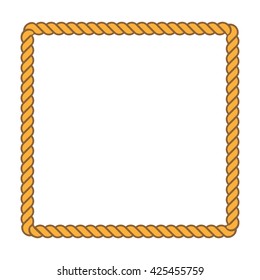 Rope Frame, Retro Border.