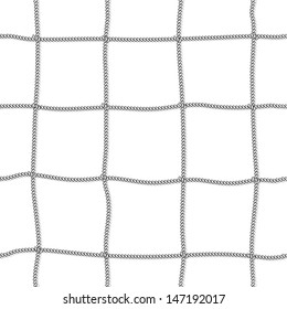 Rope grid, Cord net, seamless background