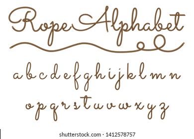 rope letters