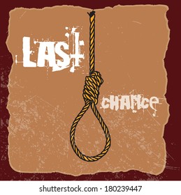 rope with hangman's noose