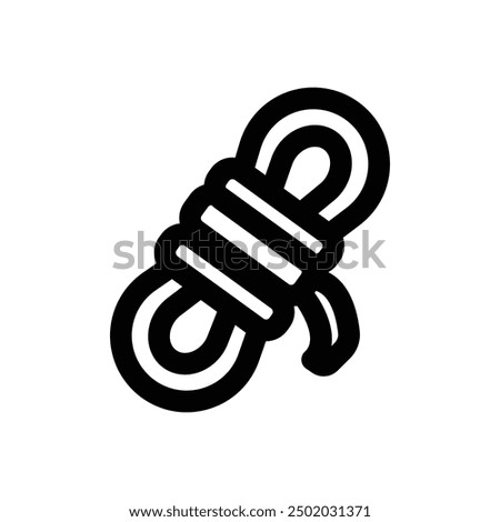 rope icon line style element