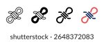 Rope icon sheet multiple style collection