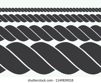 rope icon vector