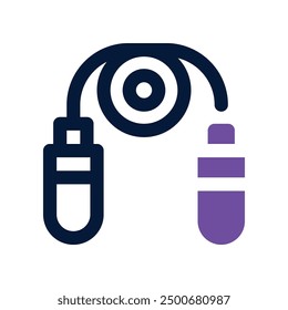 rope icon. vector dual tone icon for your website, mobile, presentation, and logo design.