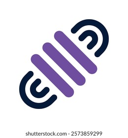 rope icon. vector dual tone icon for your website, mobile, presentation, and logo design.