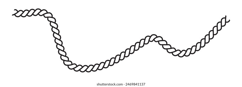 rope icon vector eps 10.