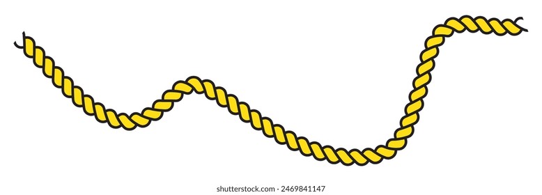 rope icon vector eps 10.