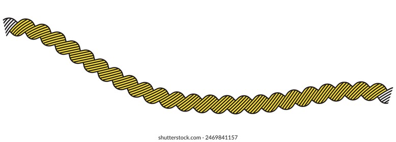 rope icon vector eps 10.