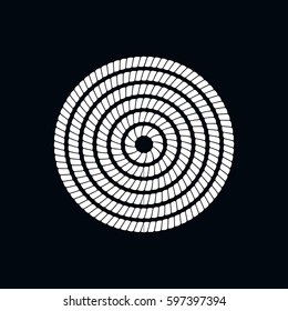 rope icon vector illustration