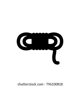Rope icon, vector illustration 