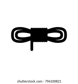 Rope icon, vector illustration 