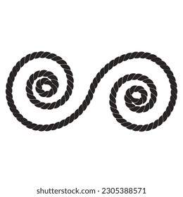 Rope icon vector illustration symbol design