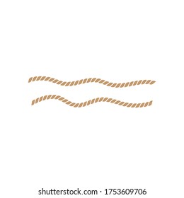 Rope icon vector illustration template