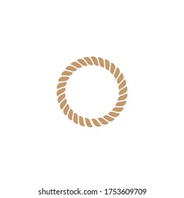 Rope icon vector illustration template