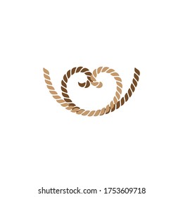Rope icon vector illustration template