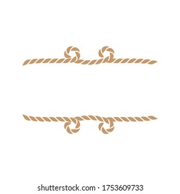 Rope icon vector illustration template
