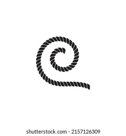 Rope icon vector illustration template