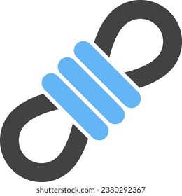 Rope icon vector image. Suitable for mobile application web application and print media.