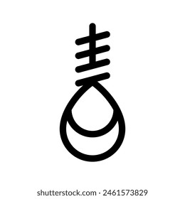 Rope Icon Vector Symbol Design Illustration